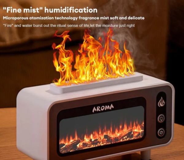 Aroma Fireplace Air Humidifier-Portable for Home - Image 5