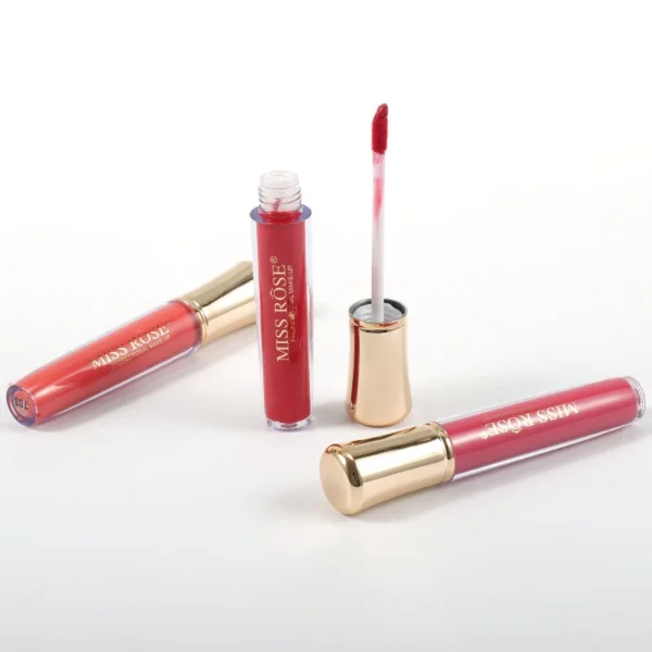 Miss Rose Hydrate Matte Lip Gloss (Pack of 3) - Image 2