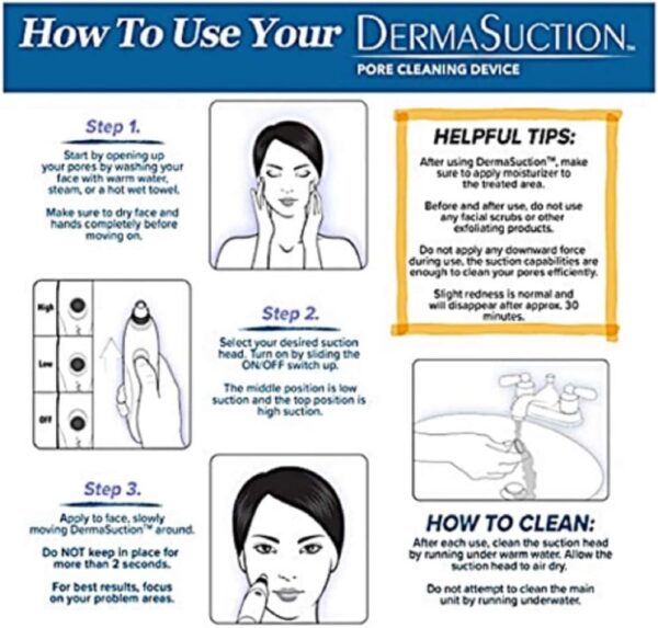 Derma Suction Pore Cleaning Device With Vacuum Action - Image 4